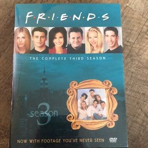 NEVER OPENED friends season 3 complete dvd set